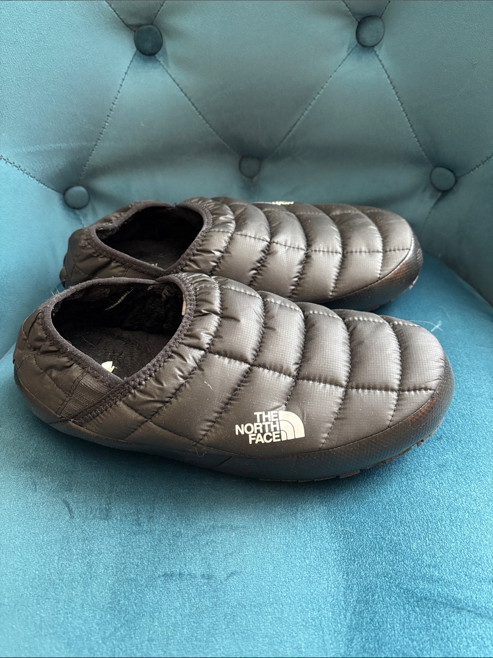 The North Face Quilted Slip-On Mule - Black